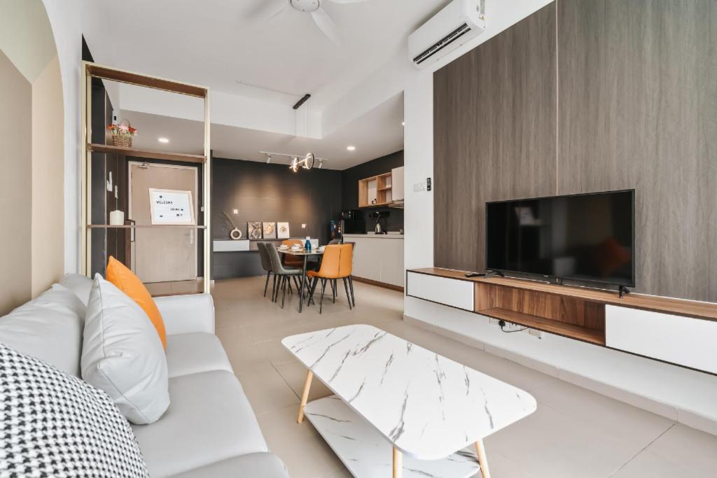 Nowhere 2Br & 2Bath Apartment With Balcony @ Reizz Residences Куала Лумпур Екстериор снимка